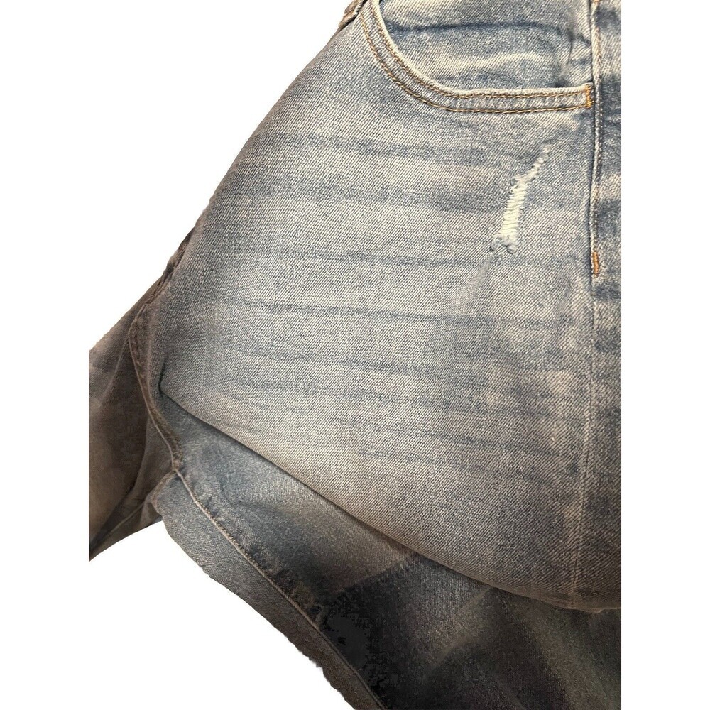 NWT AND NOW THIS Ultra Rise Straight Leg 2Toned Denim Jeans Women’s Plus Size-14 - Picture 10 of 14